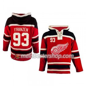 Detroit Red Wings Johan Franzen 93 Rot Sawyer Hooded Sweatshirt - Herren